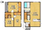 サンラプロ葛原本町IV B棟の間取り画像