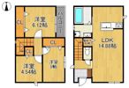 サンラプロ葛原本町IV C棟の間取り画像