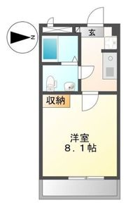 ビオス北朝霞の間取り画像
