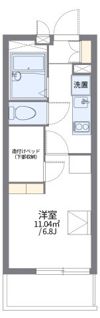 レオパレスコスモ川合の間取り画像