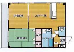 スぺランザ江並の間取り画像