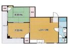 ハイツエメラルドの間取り画像