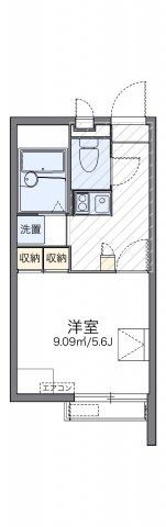 レオパレス渚西の間取り画像