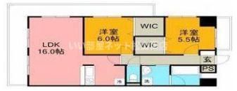 久米ツインタワービルの間取り画像