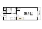 フラッティ吉野町Bの間取り画像