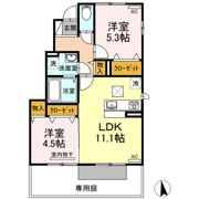 サンシャイン前田C棟 C棟の間取り画像