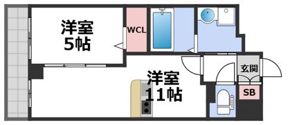 VITA荒本の間取り画像