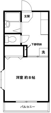 ヒルズ東山の間取り画像