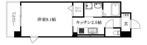 サンクロネの間取り画像