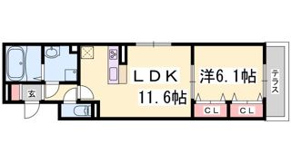 フェーブ島上の間取り画像