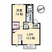 Rose Garden B棟の間取り画像