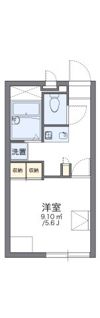 レオパレスシャルマン伊勢の間取り画像