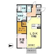モアナ京田 B棟の間取り画像