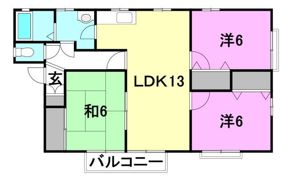 ディアス志津川の間取り画像