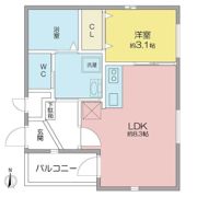 shiva apartmentの間取り画像