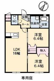オリーブヴィラの間取り画像