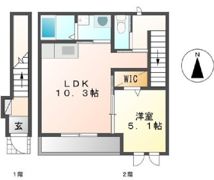 プレステージ・Fの間取り画像