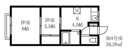 行徳石田マンションの間取り画像