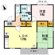 シャルマンHAMA Aの間取り画像