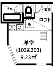 ユナイト按針アラミスの杜の間取り画像