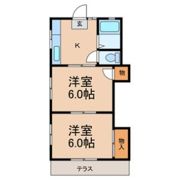 富士見コーポの間取り画像