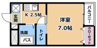第48長栄レイク唐橋の間取り画像