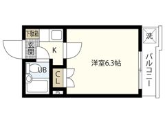 エステート14東雲の間取り画像