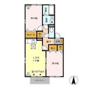 ウェール ルピナ Bの間取り画像