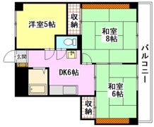 第三津広ビルの間取り画像