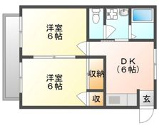 メゾンひかり Ⅰの間取り画像