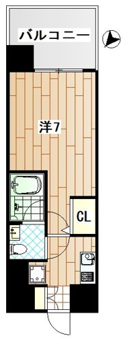 ティーリーフ横浜ベイステージの間取り画像