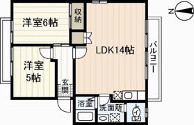 フレグランス長尾の間取り画像
