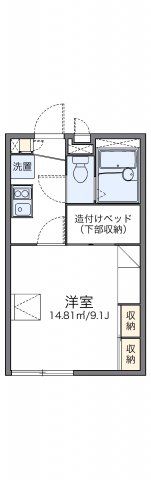 レオパレス久宝寺の間取り画像