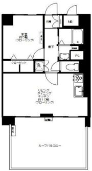 高井戸永谷マンションの間取り画像