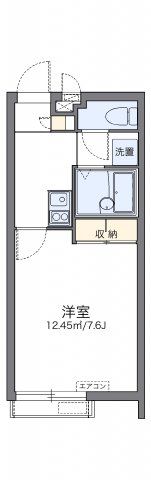 レオパレスみやらびの間取り画像