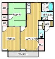 キャッスルハイツの間取り画像