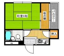 カルチェ恵比寿の間取り画像
