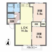 シオン志津川の間取り画像