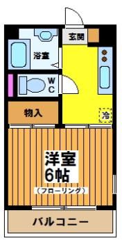 ハイツ双葉の間取り画像