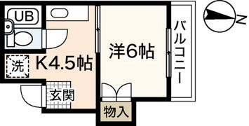 ウェルヒル小網の間取り画像
