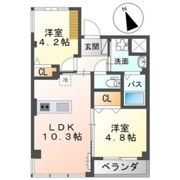 エバーグリーンの間取り画像
