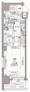 パレステージ大島の間取り画像