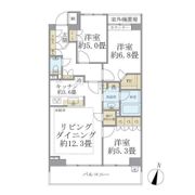 プラウド代々木初台の間取り画像