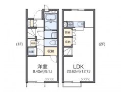 レオネクスト庄五郎 参番館の間取り画像