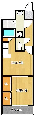ニューエバーグリーン小倉の間取り画像