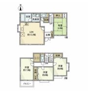 並木戸建の間取り画像