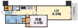 ブランズ大阪松屋町の間取り画像