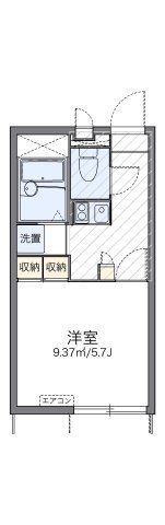 レオパレスマイルド桜町の間取り画像