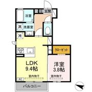 トリシア篠ノ井の間取り画像