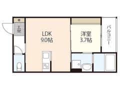 エクシア廿日市の間取り画像